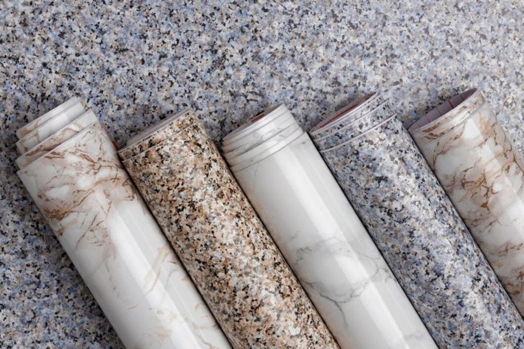 Rouleaux de films Coverstyl aux textures bois et pierre